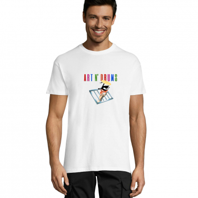 Tshirt mixte blanc face supertramp